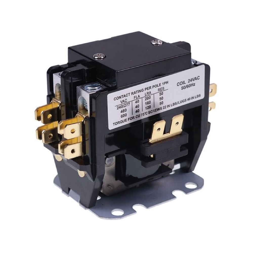 Contactor Relay CONT2P025024VS B1360321 for use with Goodman Amana Janitrol Air Conditioner